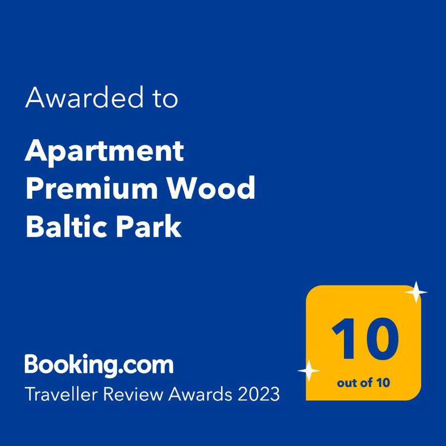 Apartment Premium Wood Baltic Park - 58M2, 3 Pokoje Стеґна Екстер'єр фото
